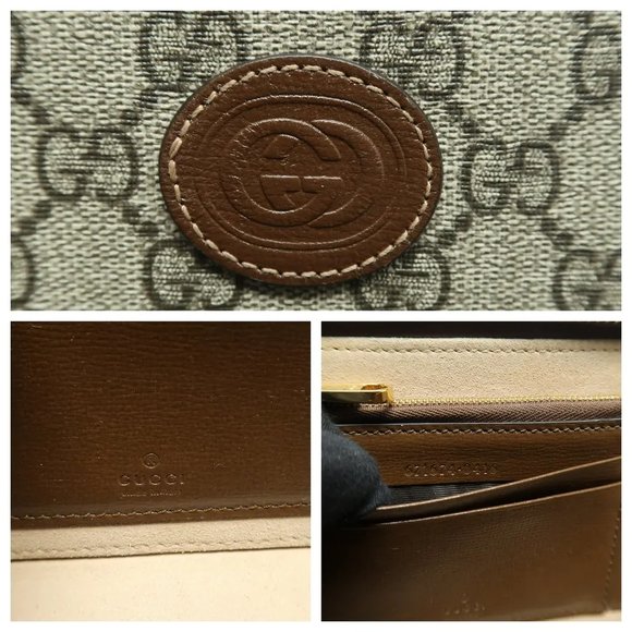GUCCI Retro Canvas Shoulder Bag 1085-022625 - Picture 11 of 12